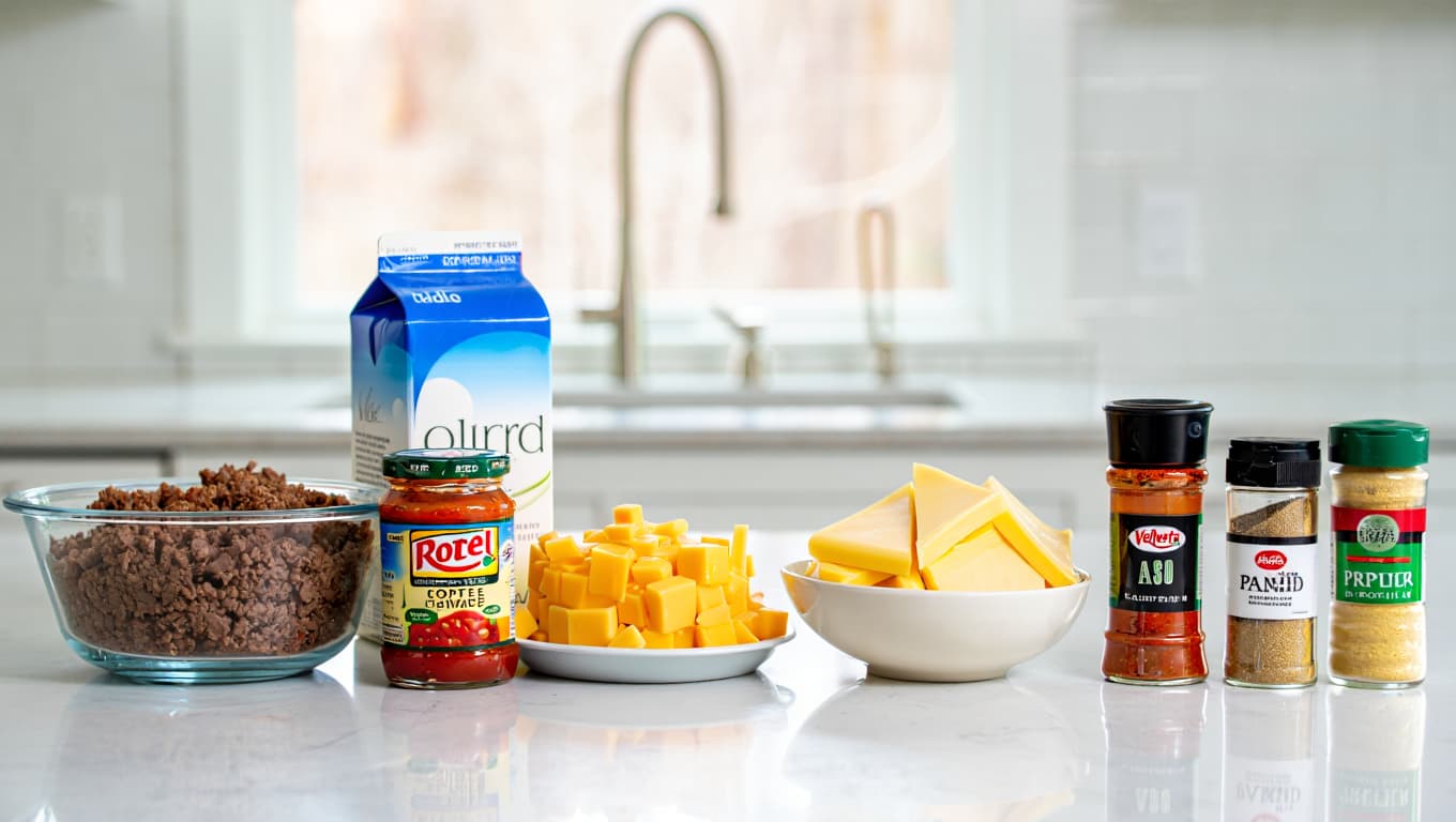 Slow Cooker Beef Queso Dip