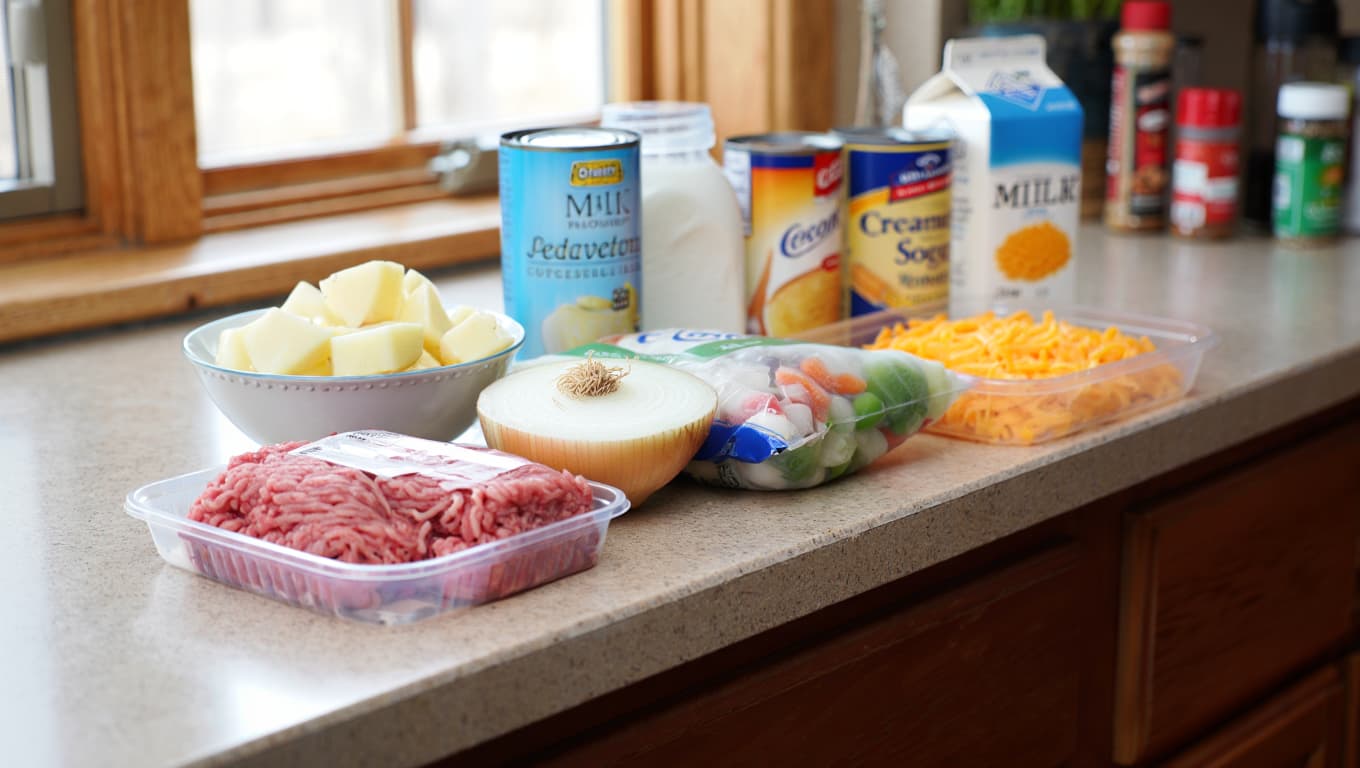 Crockpot Beef and Potato Casserole