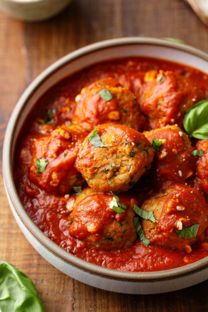 Turkey Meatballs with Marinara