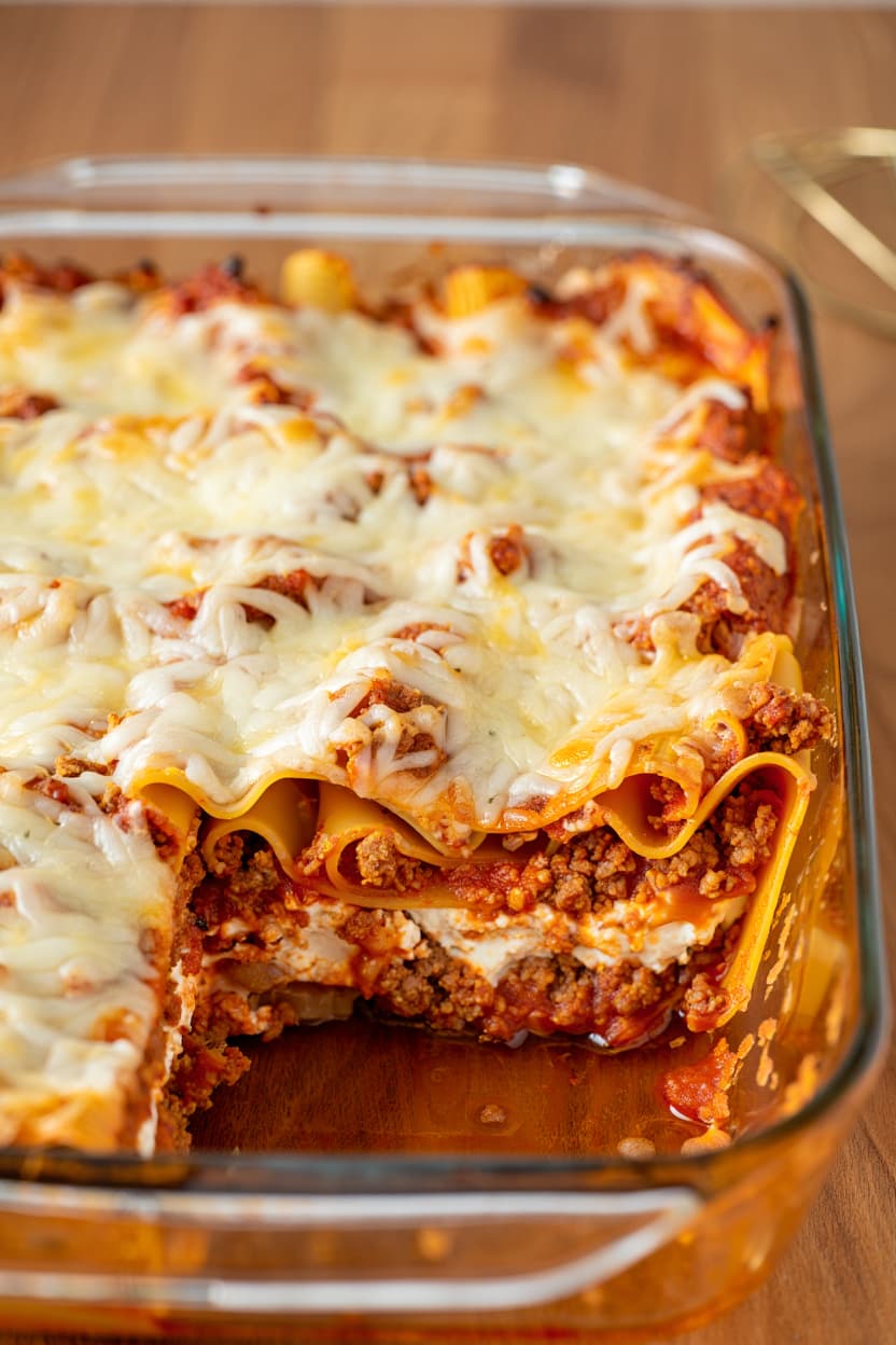Ground Pork Lasagna