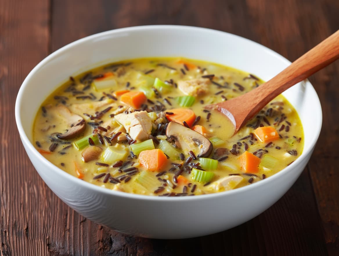 One-Pot Chicken and Wild Rice Soup
