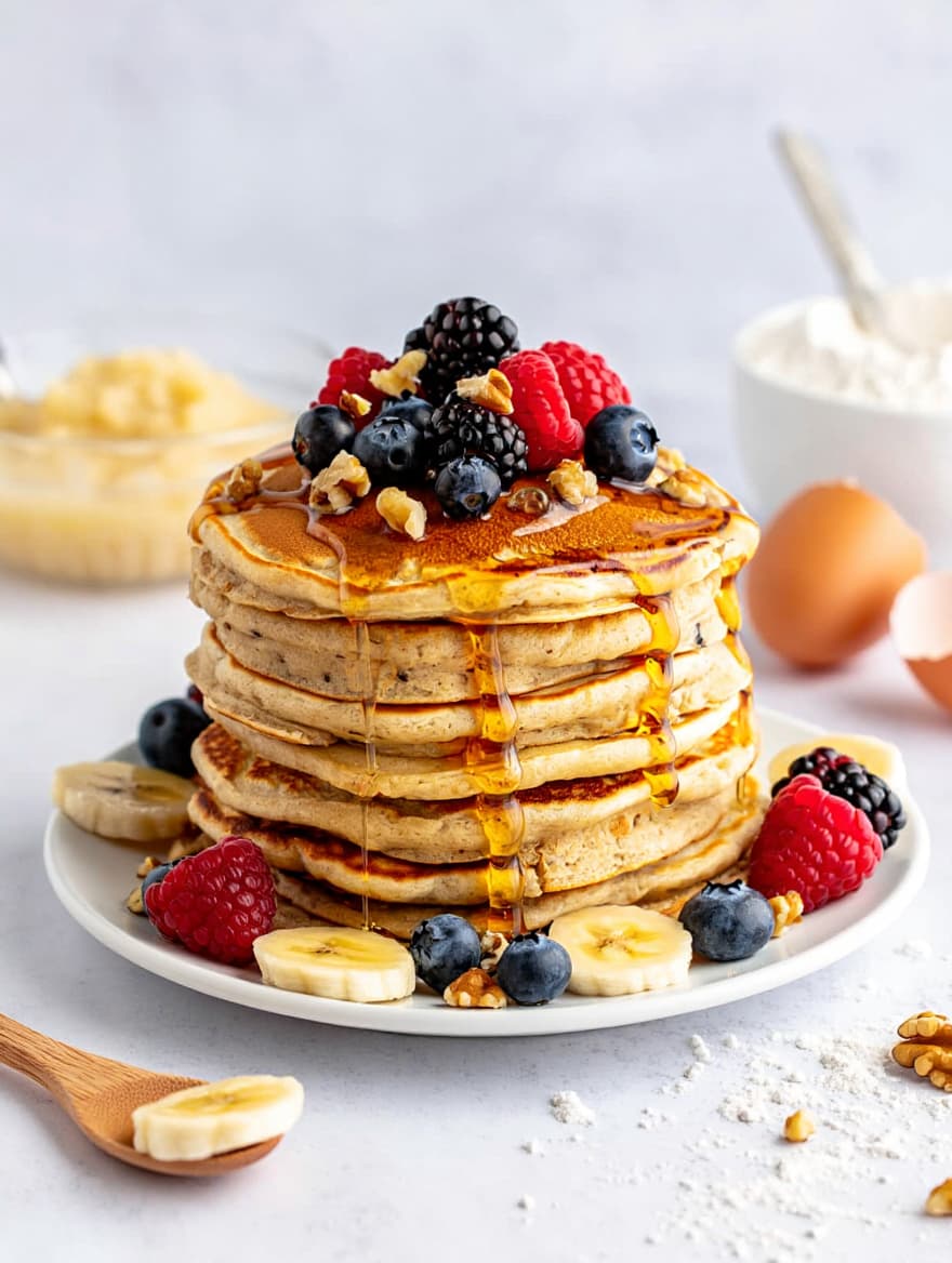 Yummy Banana Pancakes