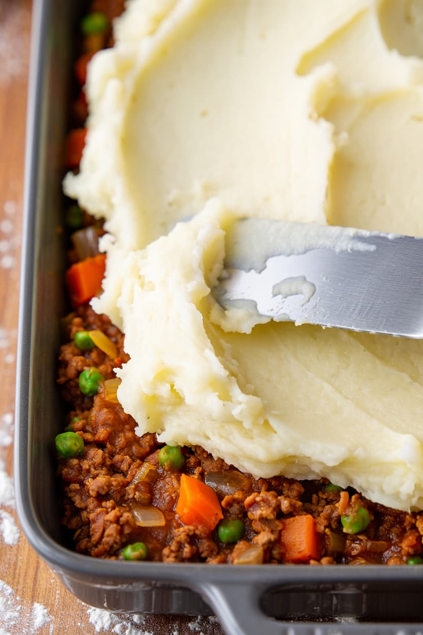 Ground Pork Shepherd's Pie