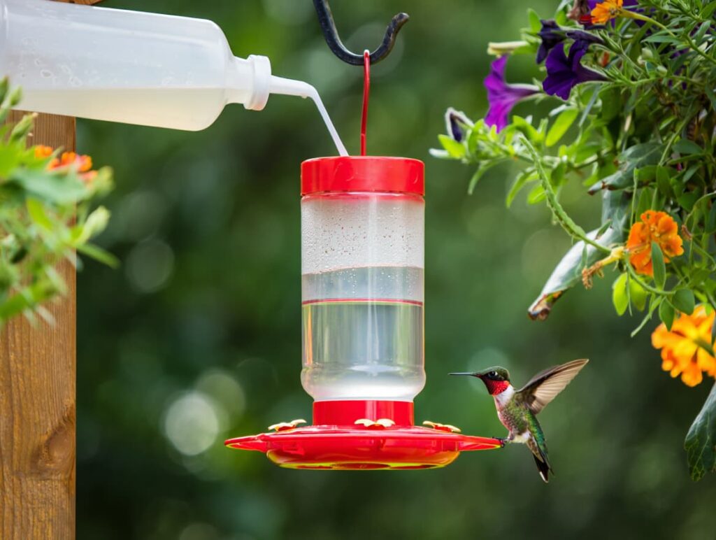 Traditional hummingbird food recipe 