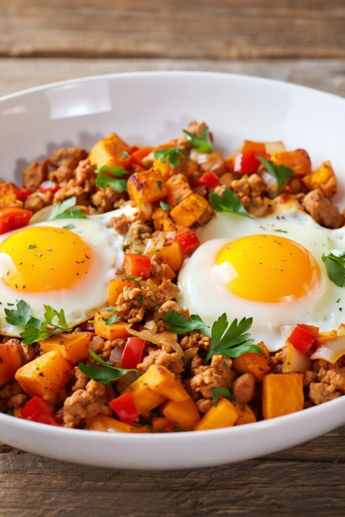Chicken Sweet Potato Hash