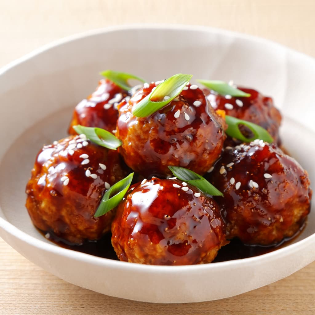 Ground Chicken Teriyaki Meatballs
