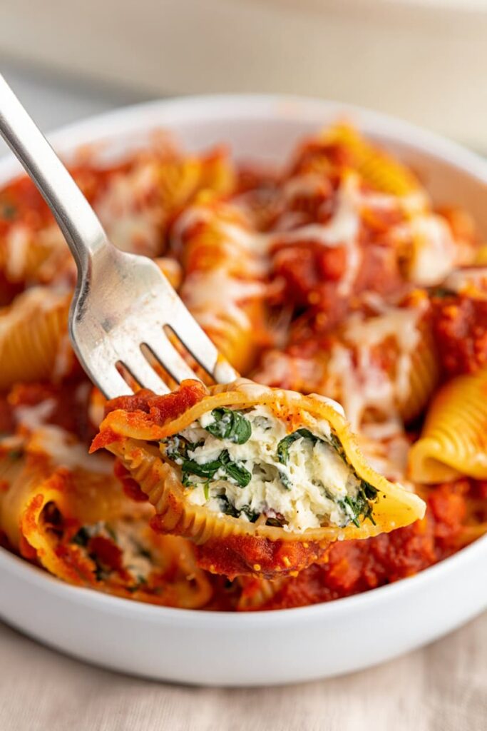 Vegetarian Stuffed Shells