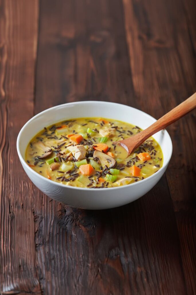 One-Pot Chicken and Wild Rice Soup