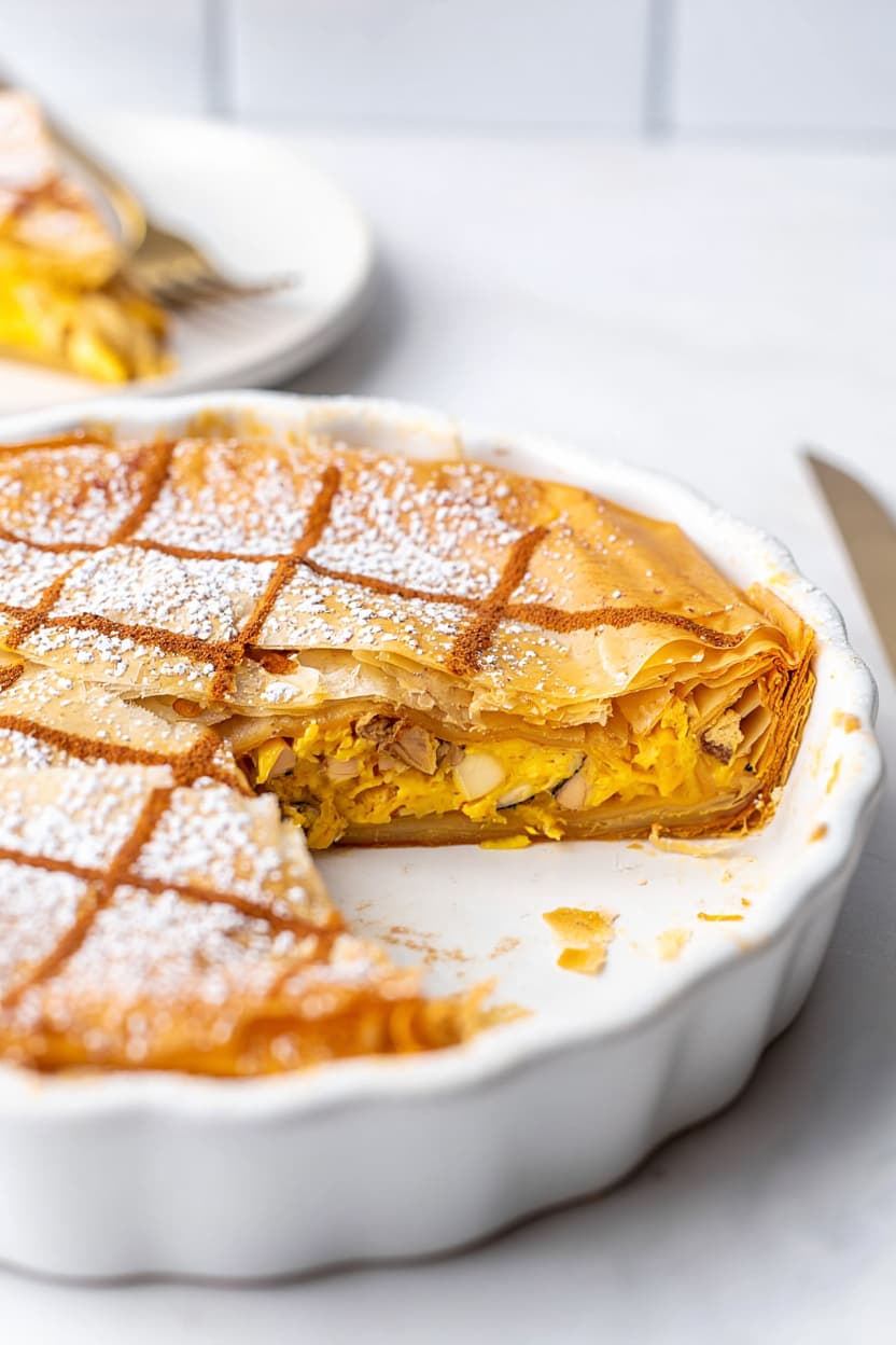 BASTILLA (MOROCCAN CHICKEN PIE)
