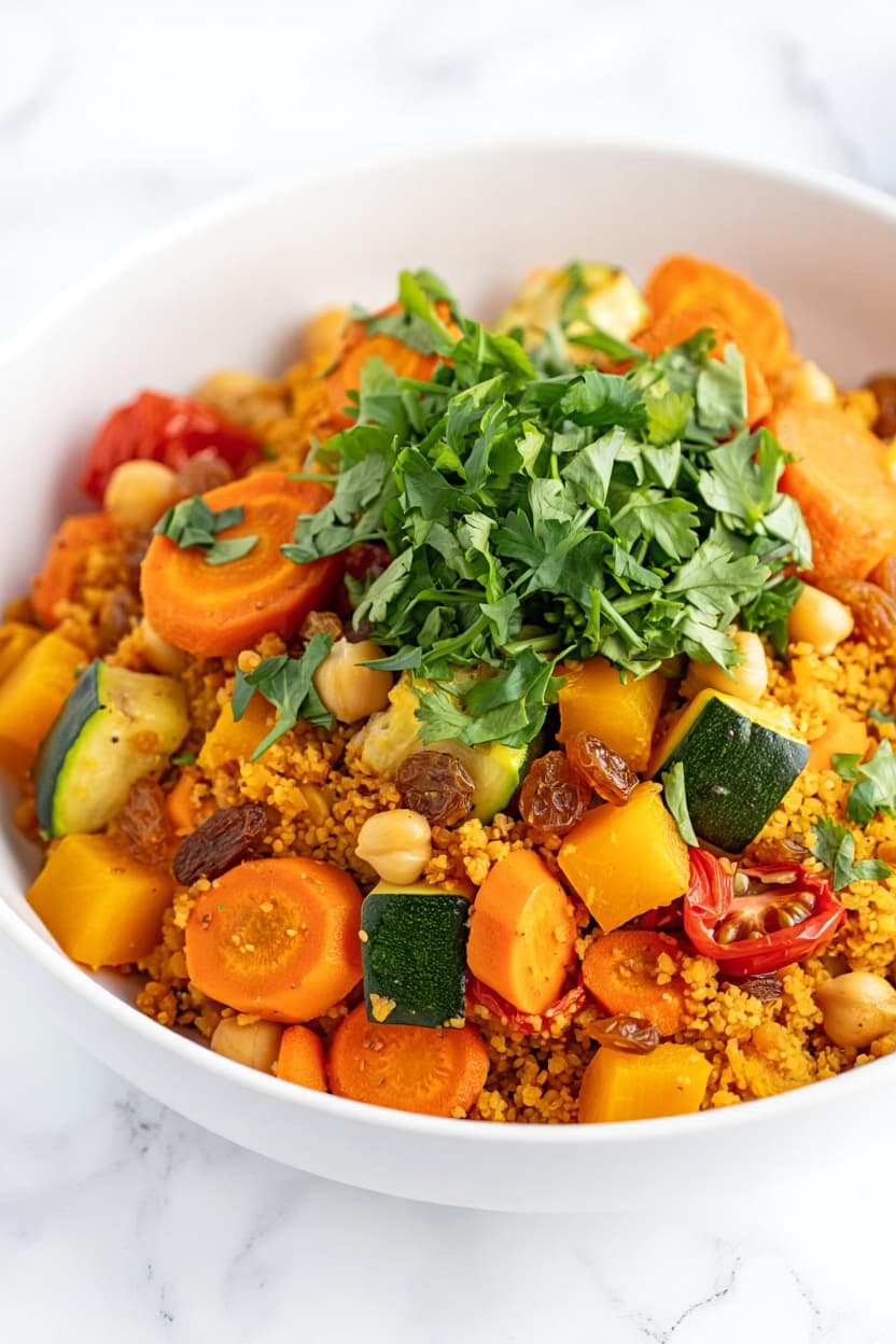 Moroccan Vegetable Couscous