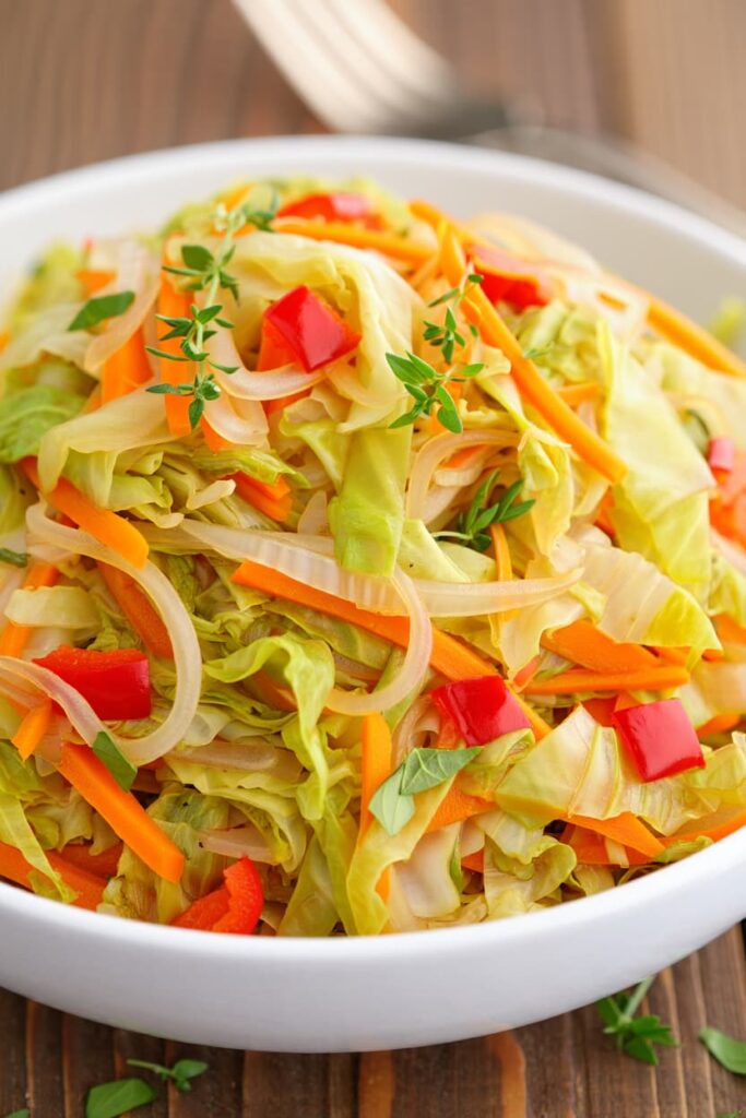 Jamaican Steamed Cabbage