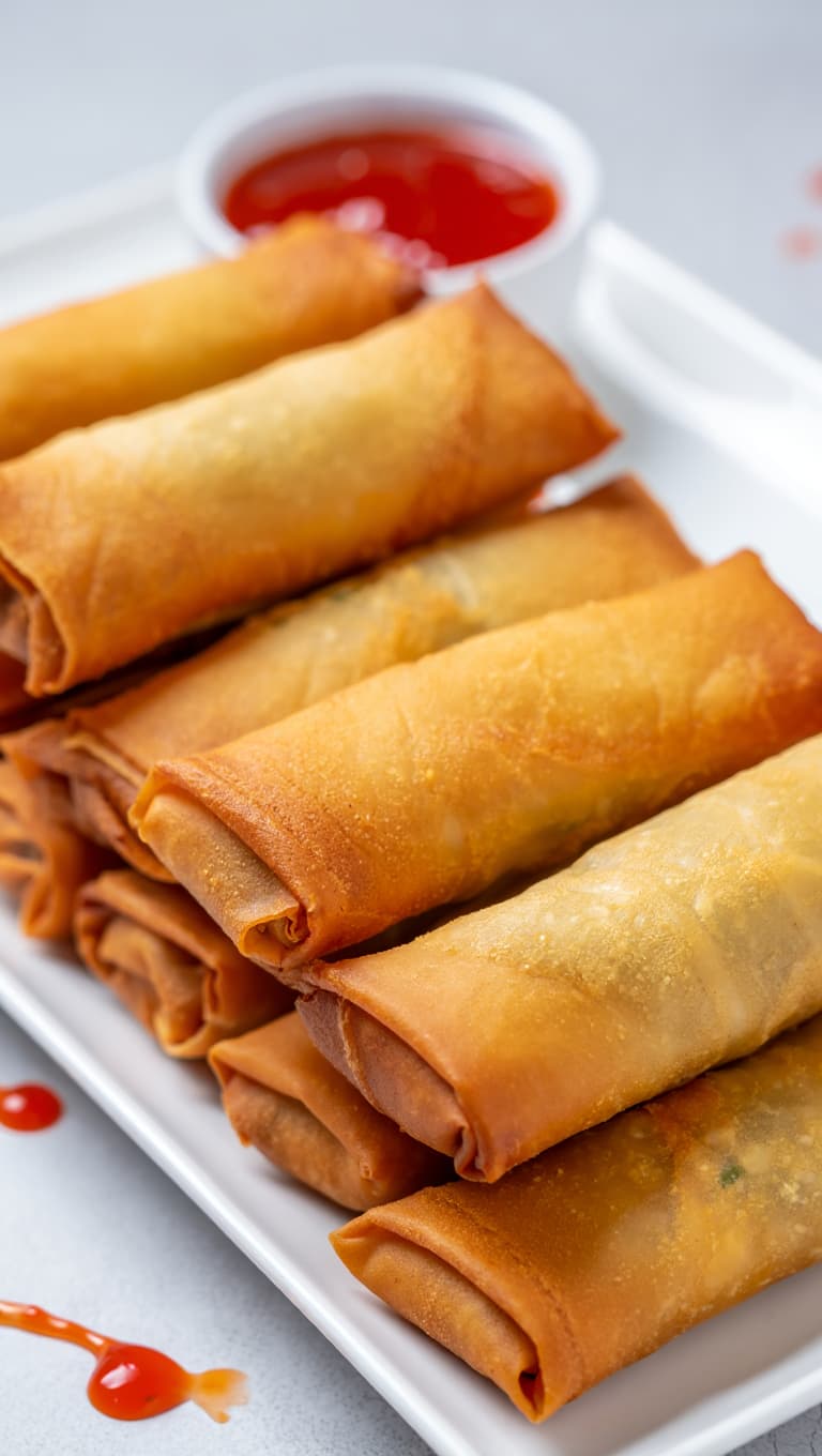 Lumpia Shanghai (Filipino Spring Rolls)