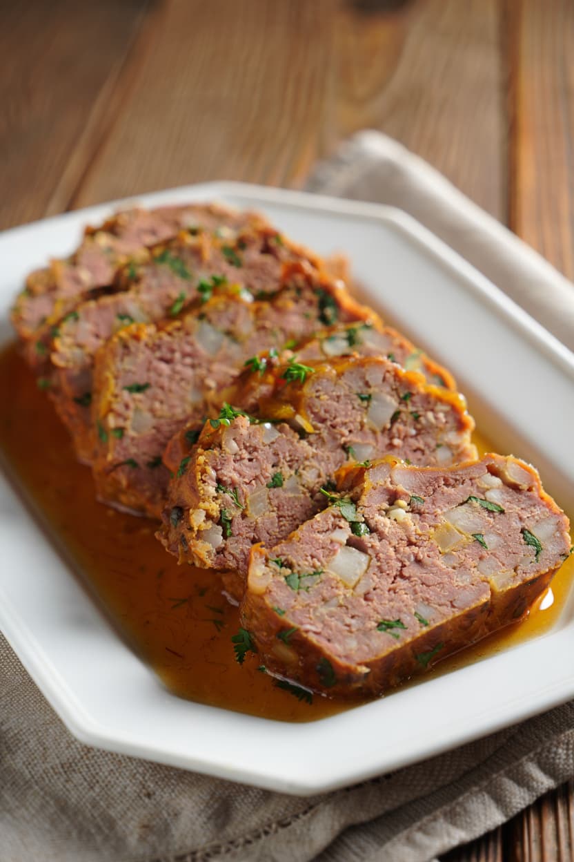 Swedish Meatloaf (Köttfärslimpa)