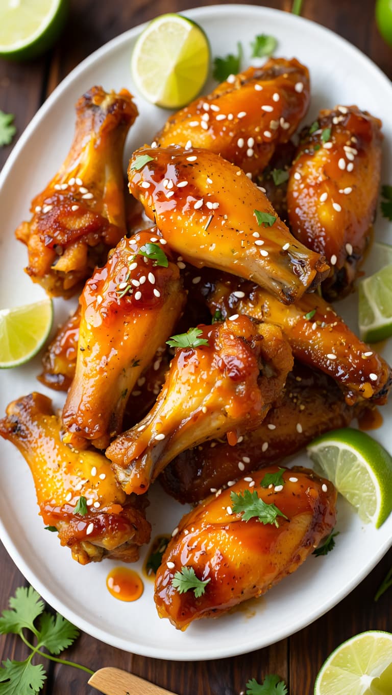 Mango Habanero Chicken Wings