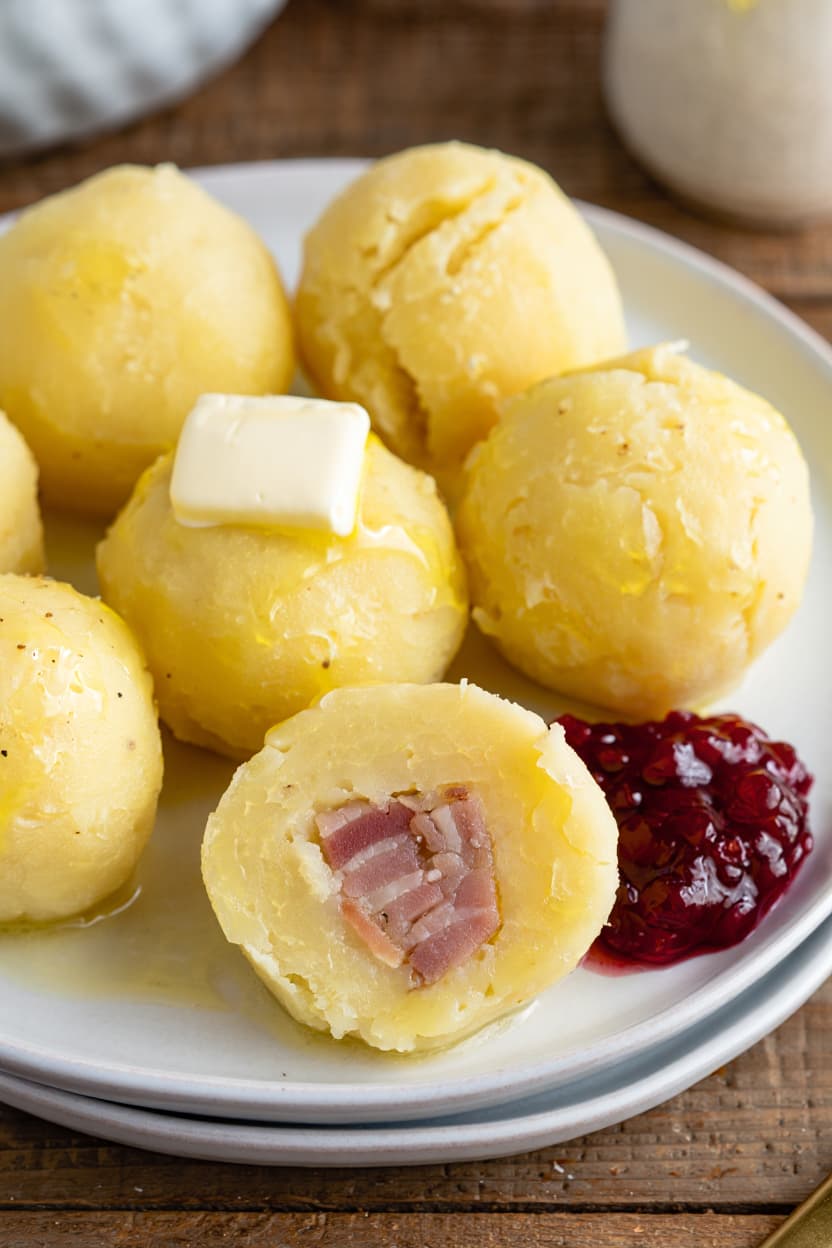Swedish Potato Dumplings (Kroppkakor)