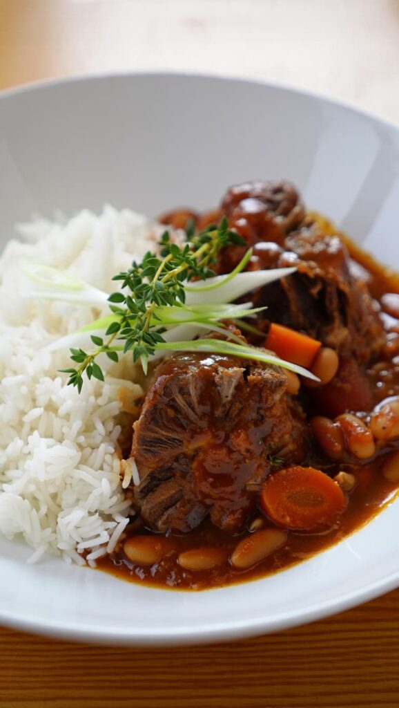 Authentic Slow Cooker Jamaican Oxtail