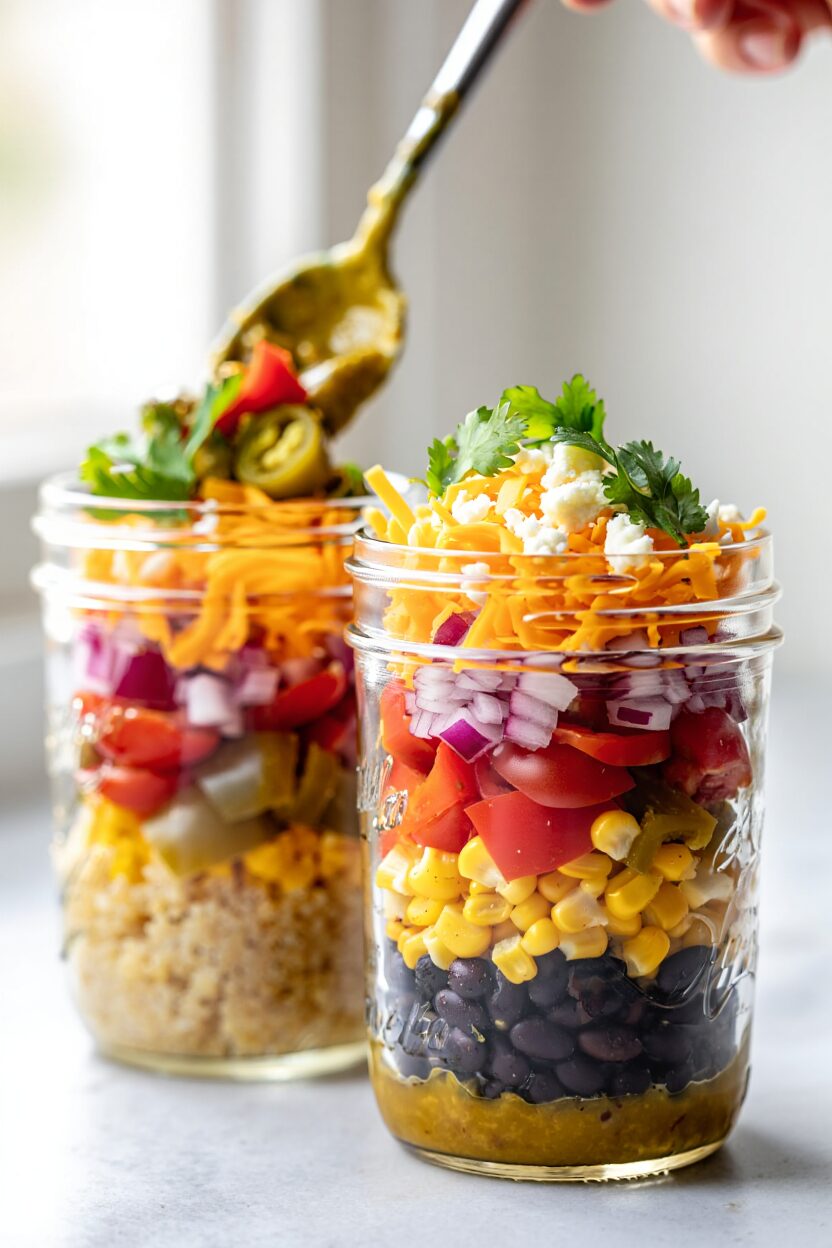 Southwestern Quinoa Jar