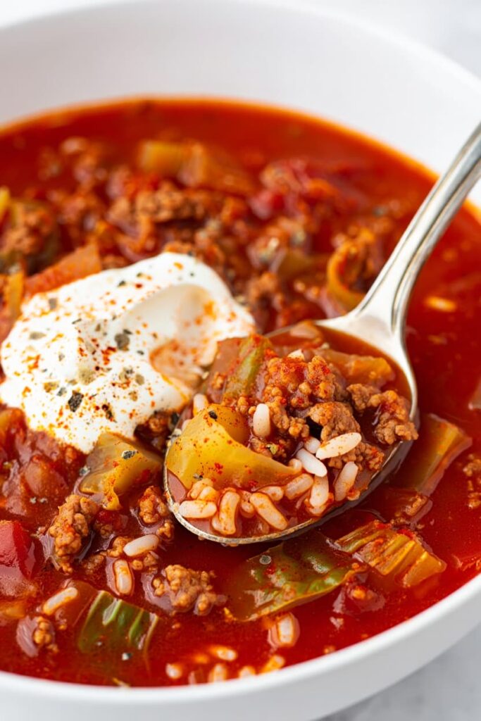 Cabbage Roll Soup