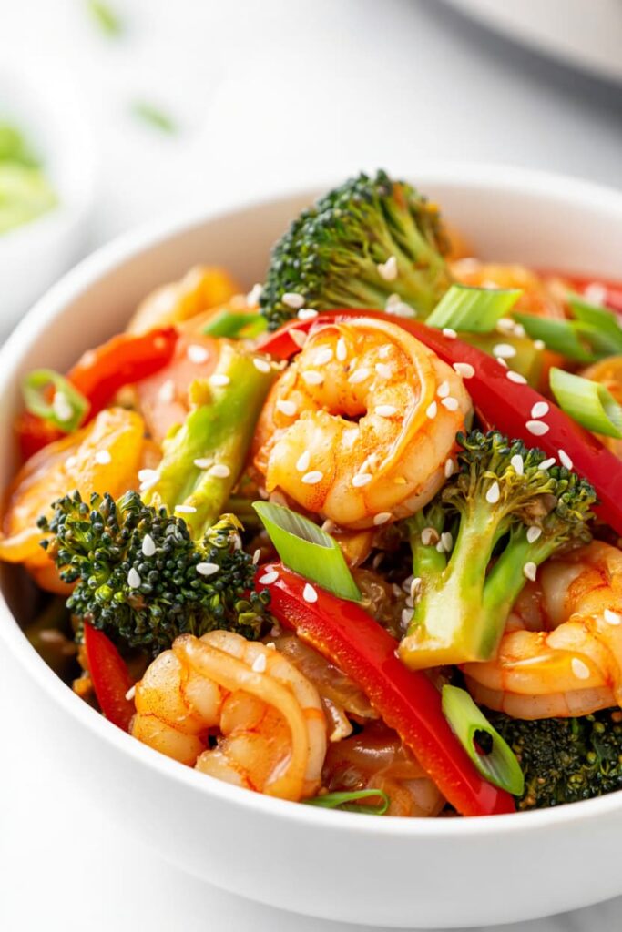 Shrimp and Broccoli Stir Fry