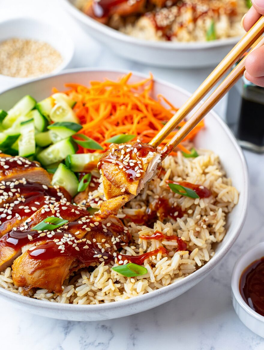 Teriyaki Chicken Rice Bowl