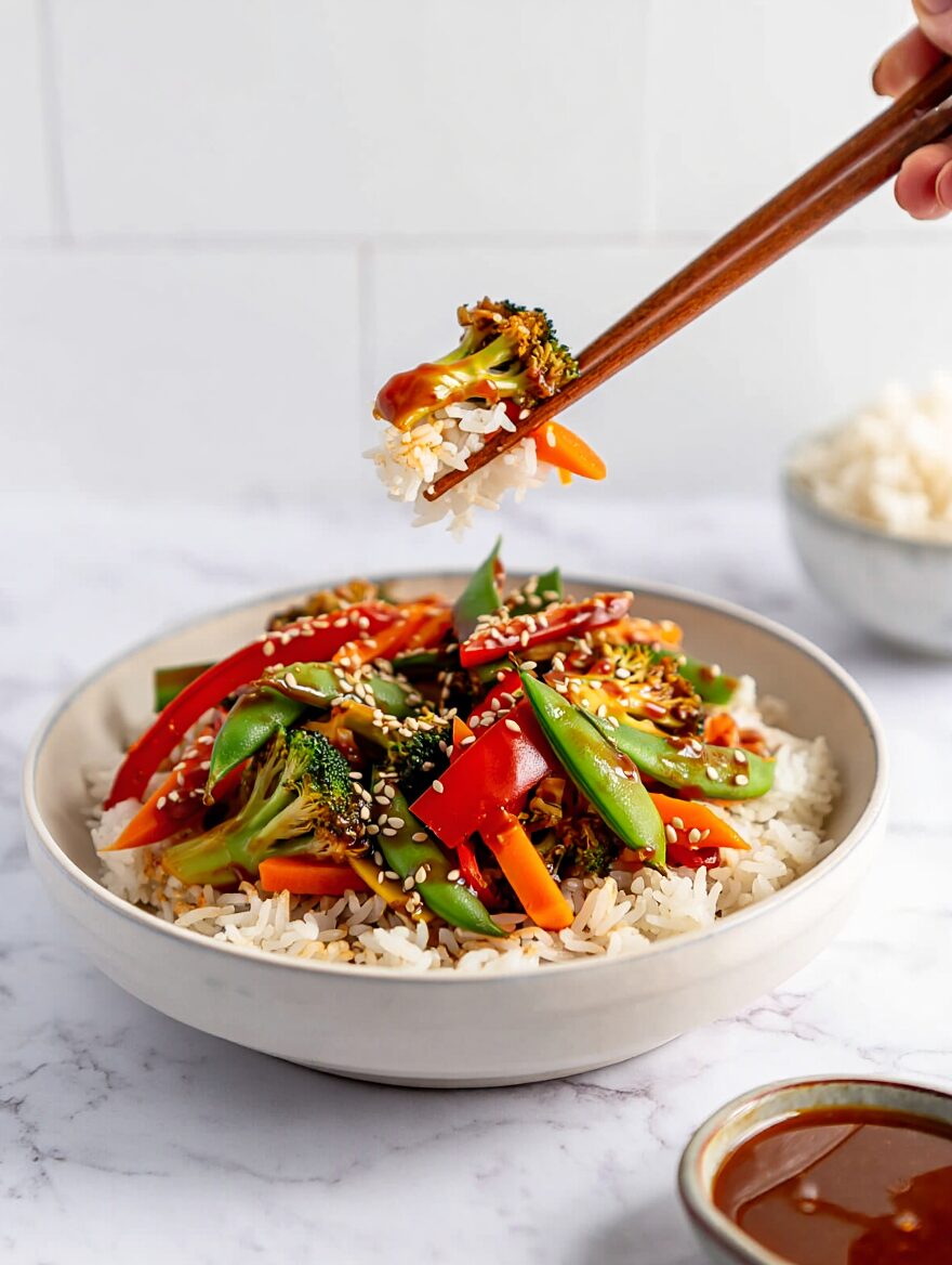 Vegetable Stir-Fry with Oyster Sauce
