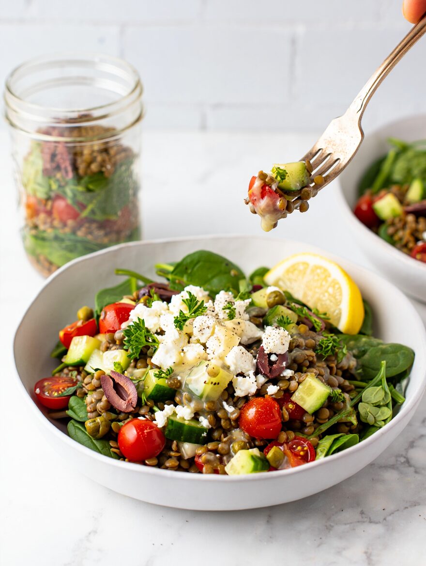 Mediterranean Lentil Jar