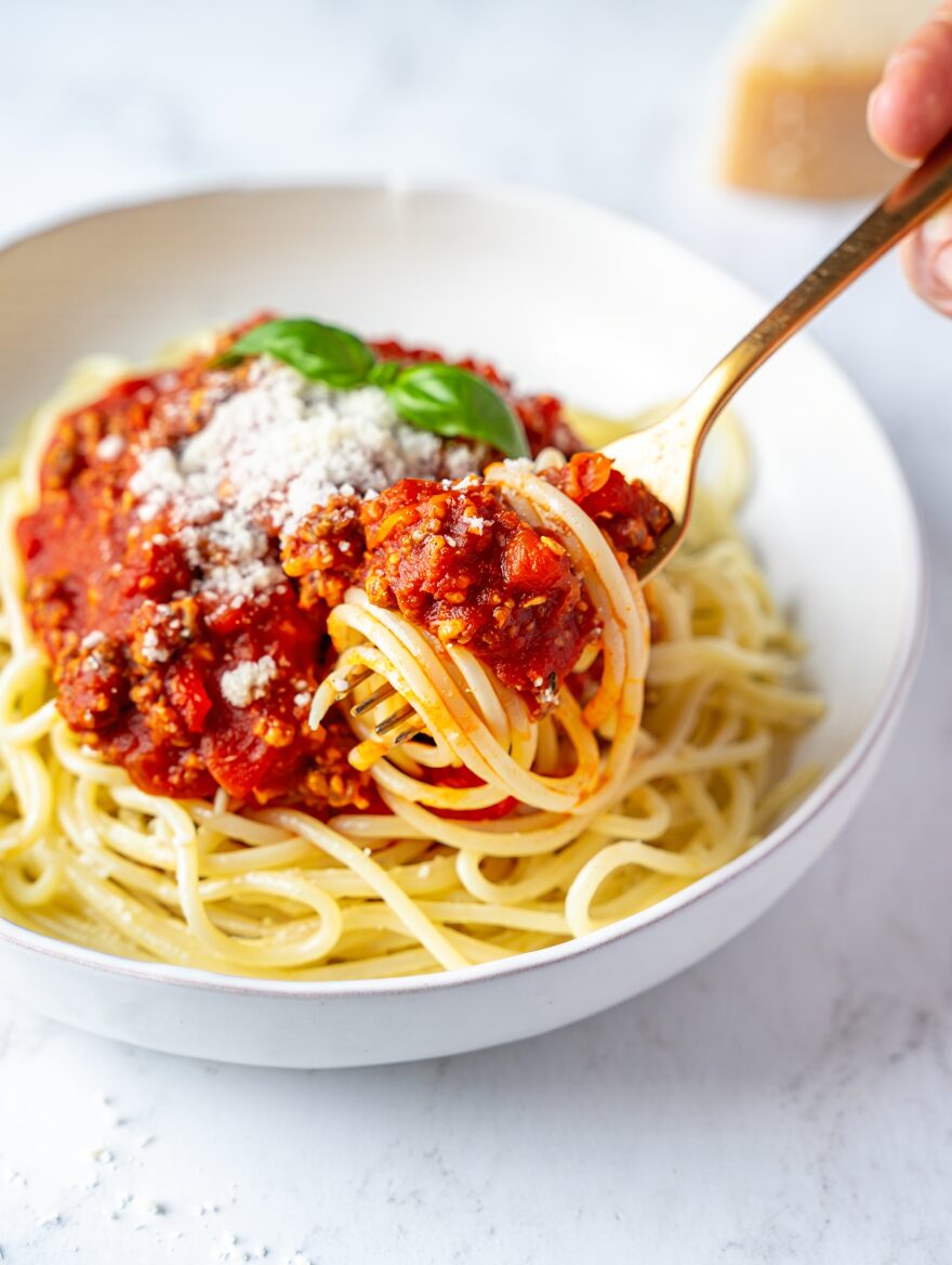 Spaghetti and Meat Sauce