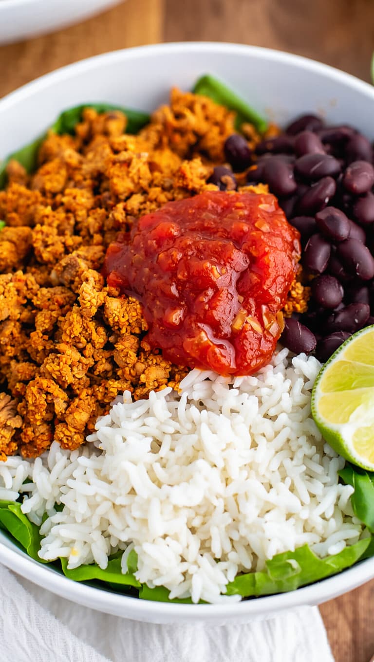 Ground Turkey Taco Bowls