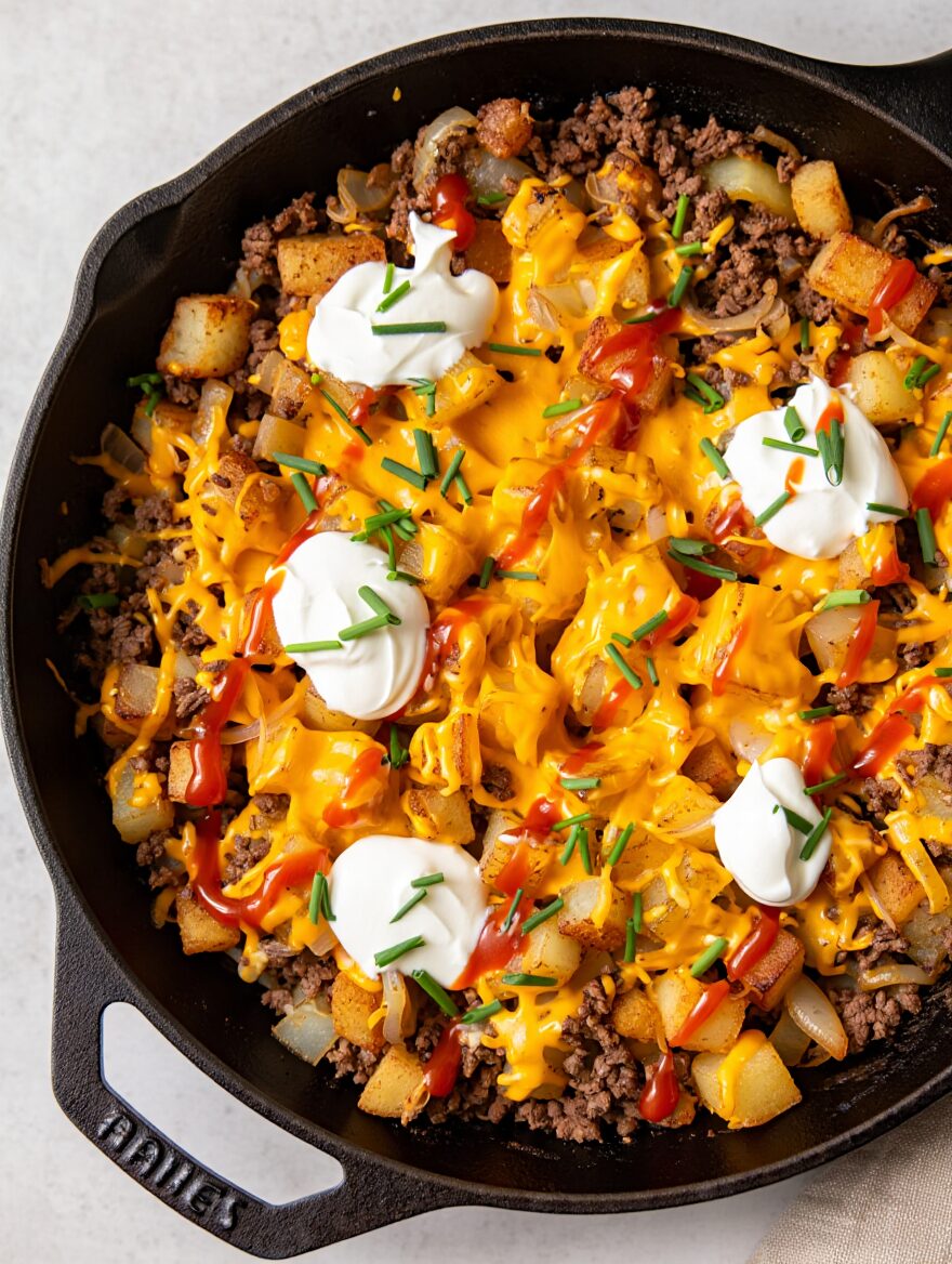 Ground Beef and Potato Skillet