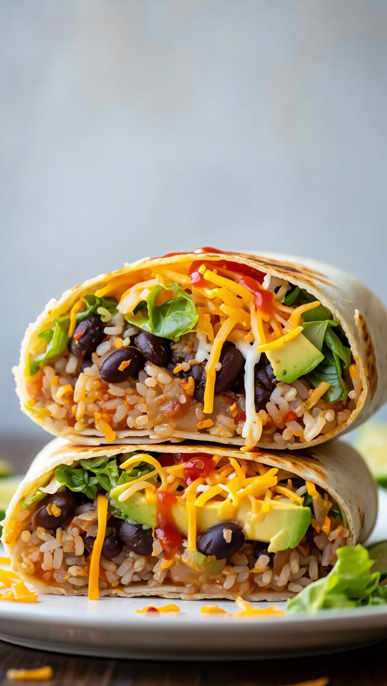 Rice and Bean Burritos