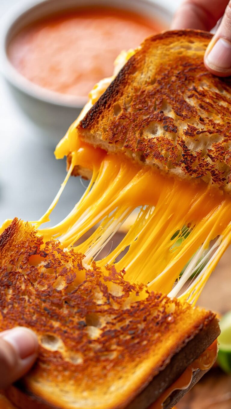 Grilled Cheese and Tomato Soup
