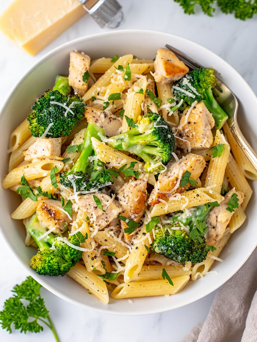 Chicken and Broccoli Pasta