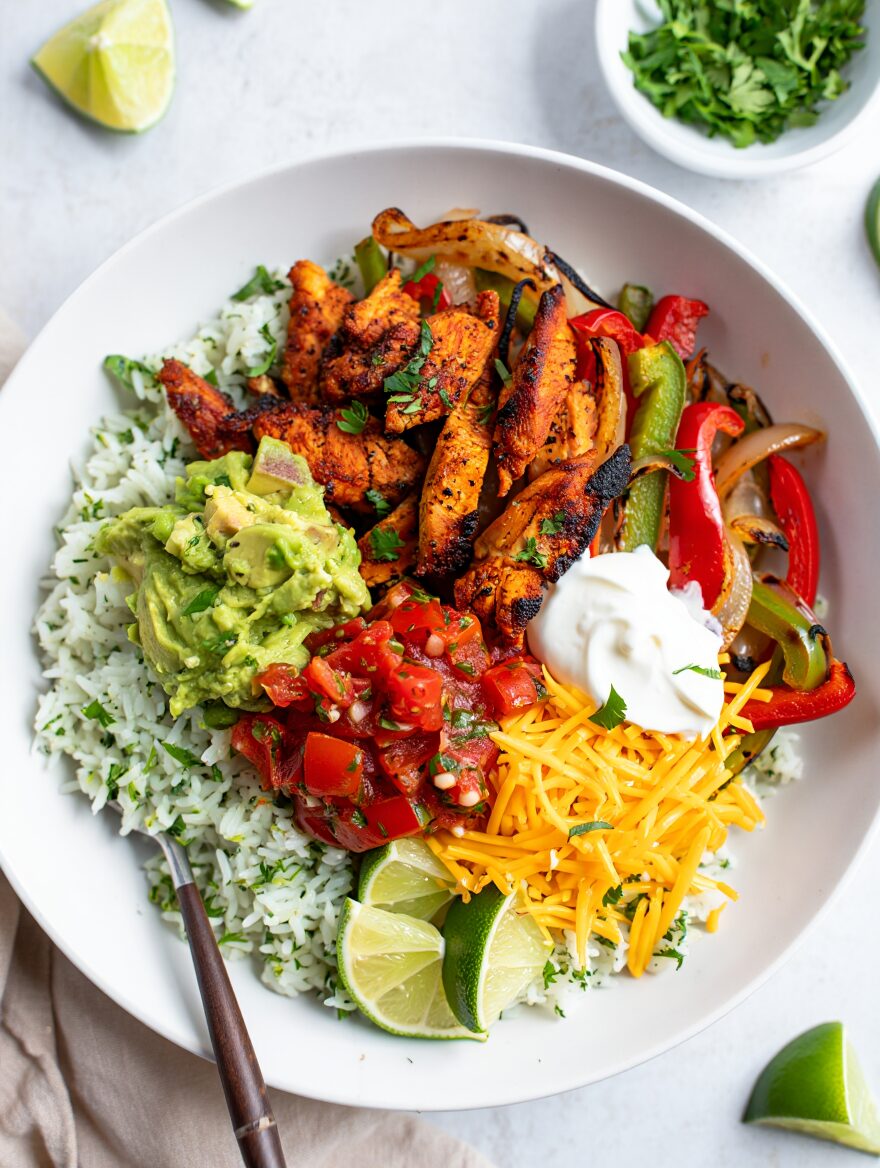 Chicken Fajita Bowls