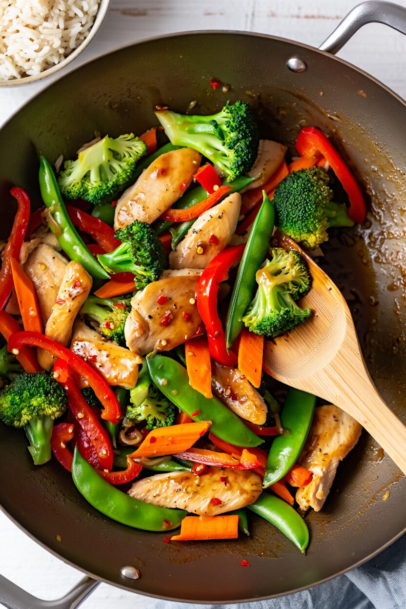 Chicken and Vegetable Stir Fry