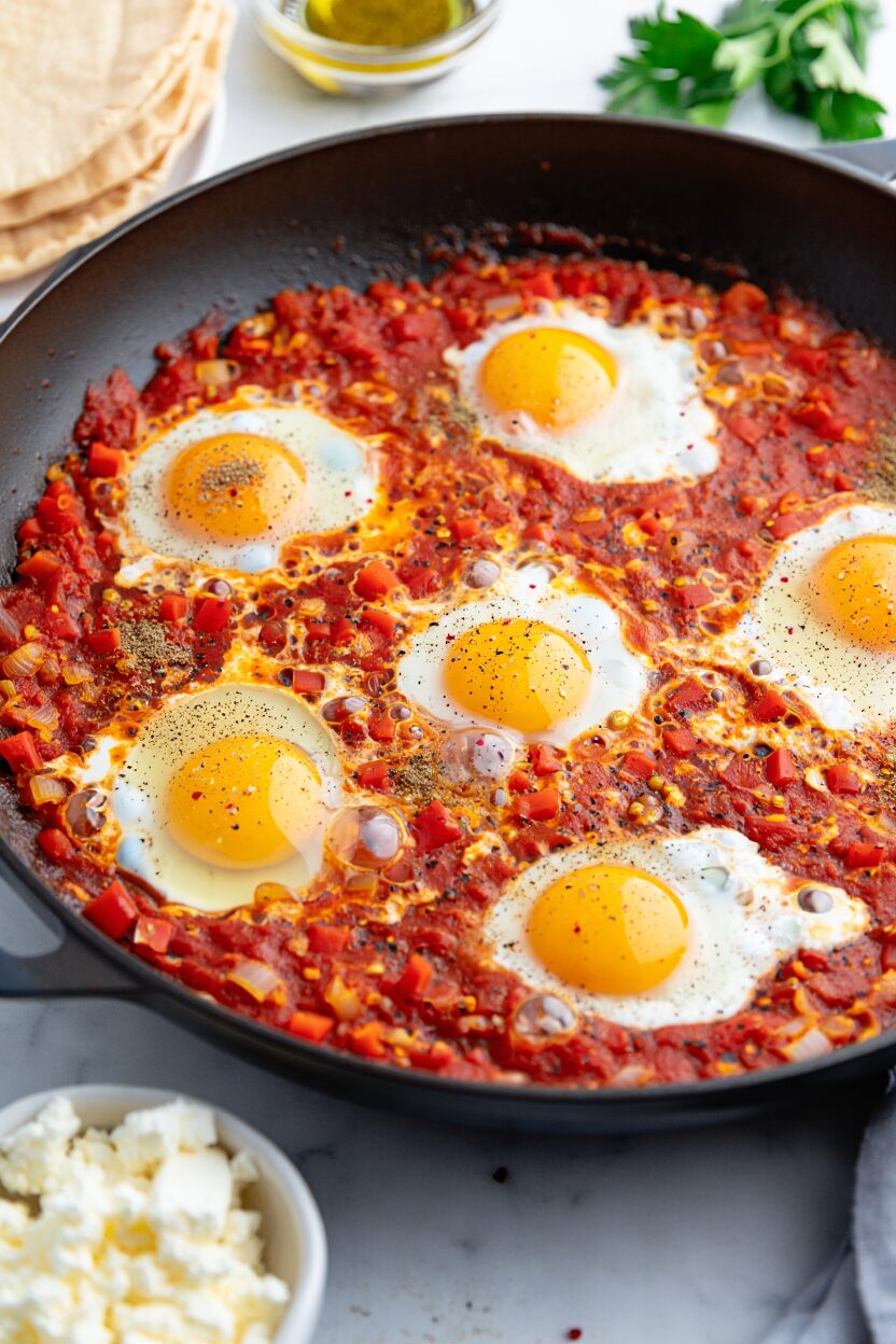 Shakshuka with Warm Pita