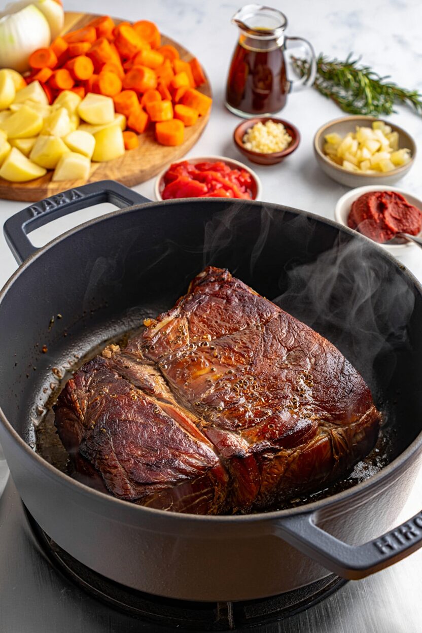 Pot Roast with Roasted Vegetables