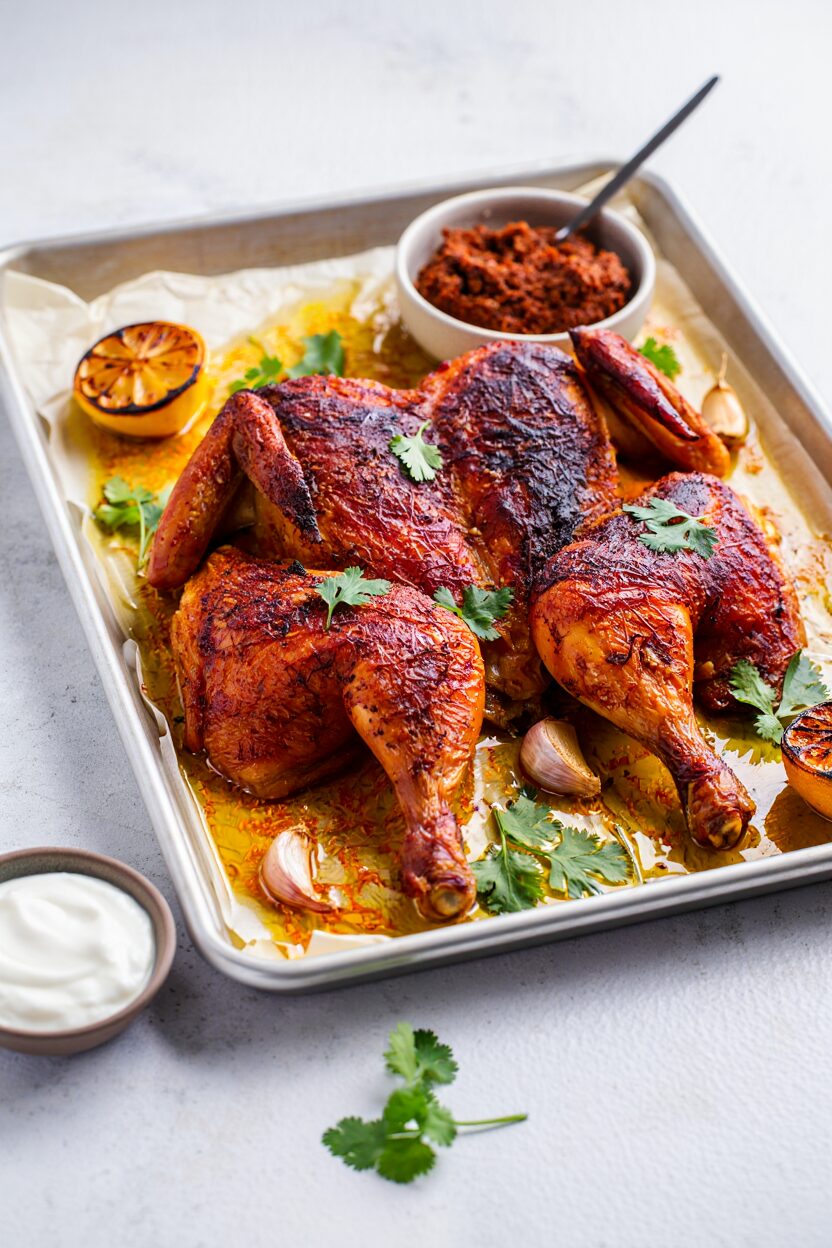 Berbere Spiced Roasted Chicken