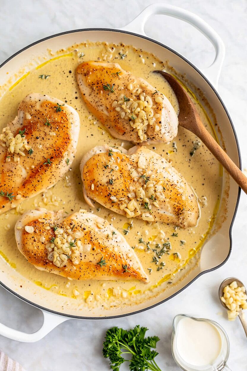 Creamy Garlic Chicken