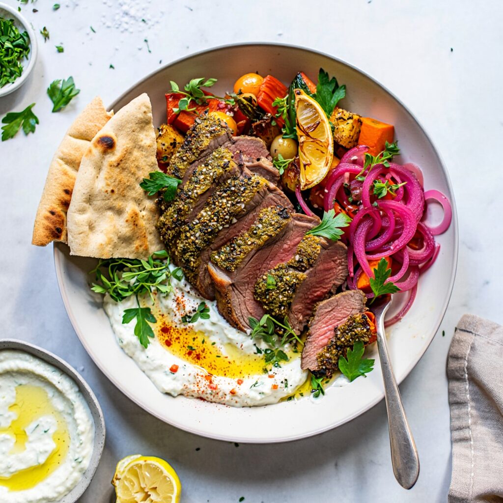 Za'atar Roasted Leg of Lamb