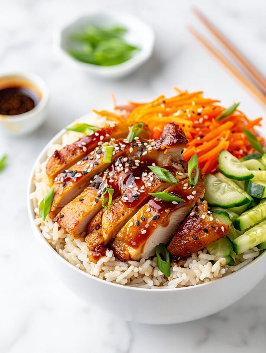 Teriyaki Chicken Rice Bowls