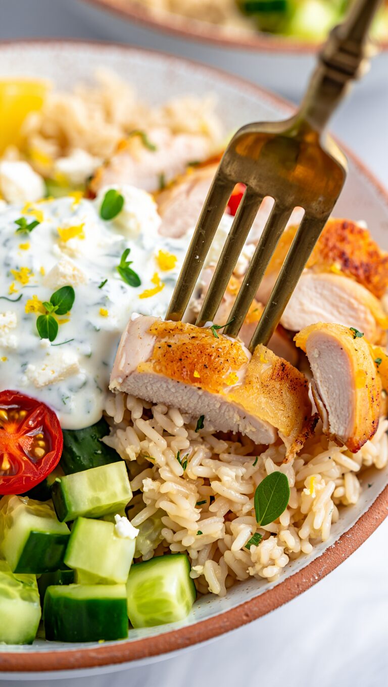 Greek Chicken Bowls