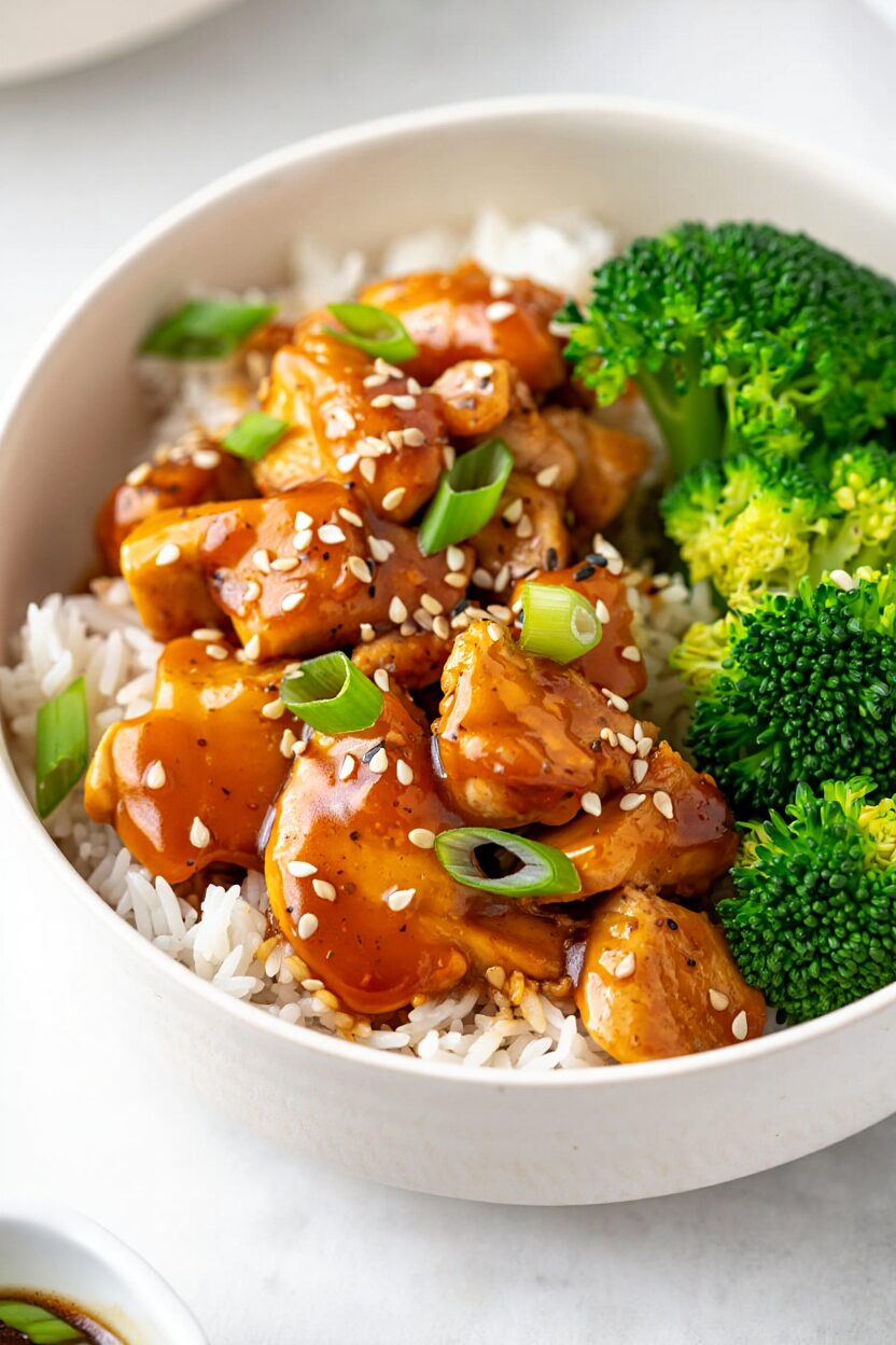Slow Cooker Honey Garlic Chicken