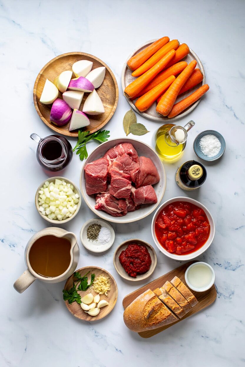 Turnip and Beef Stew