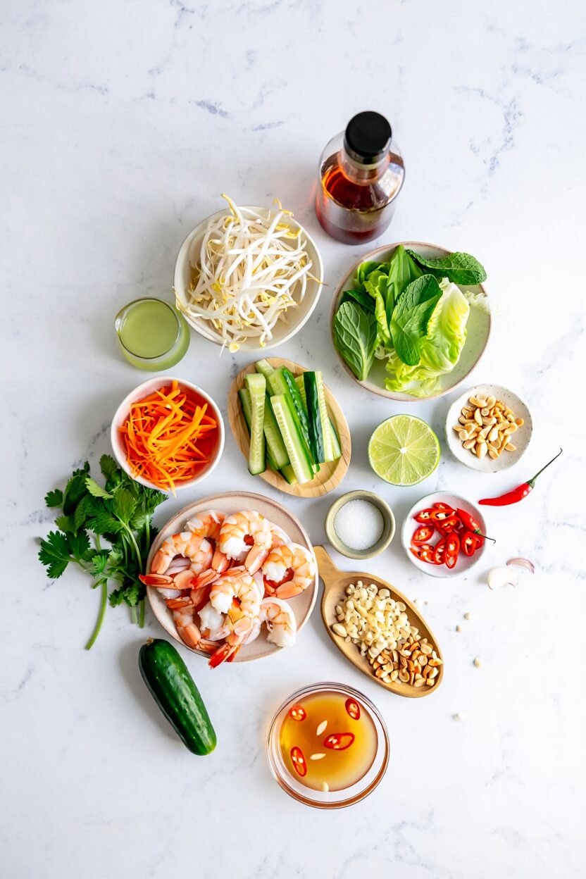 Vietnamese-Style Spring Roll Bowl