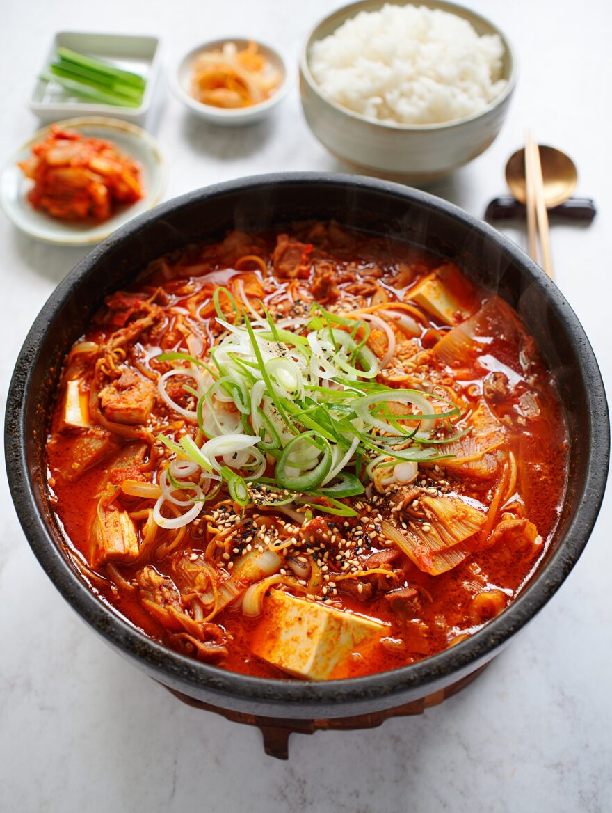 Korean Kimchi Jjigae (Kimchi Stew)