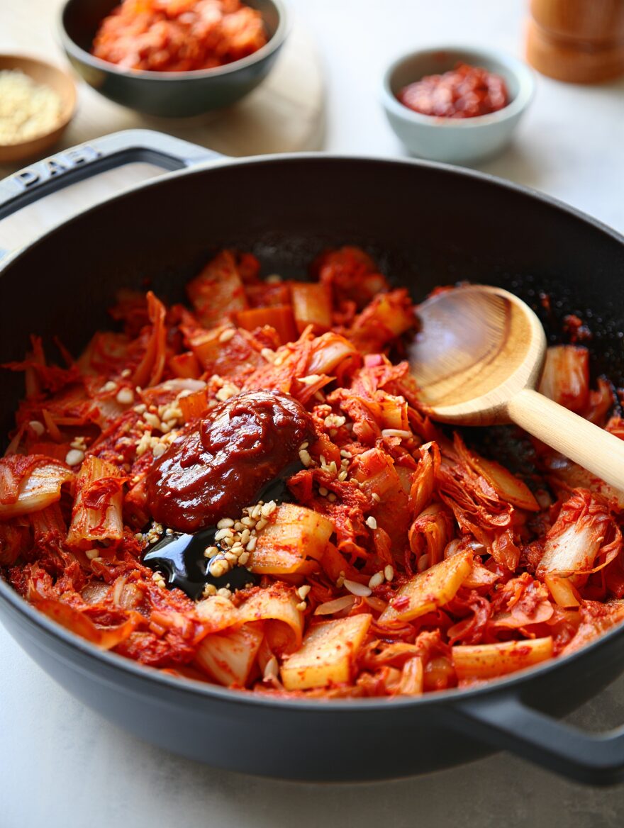 Korean Kimchi Jjigae (Kimchi Stew)