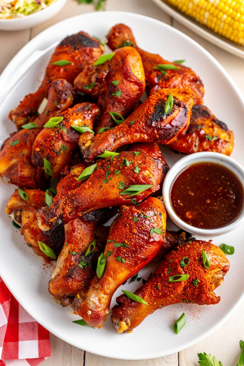 Sticky BBQ Chicken Drumsticks