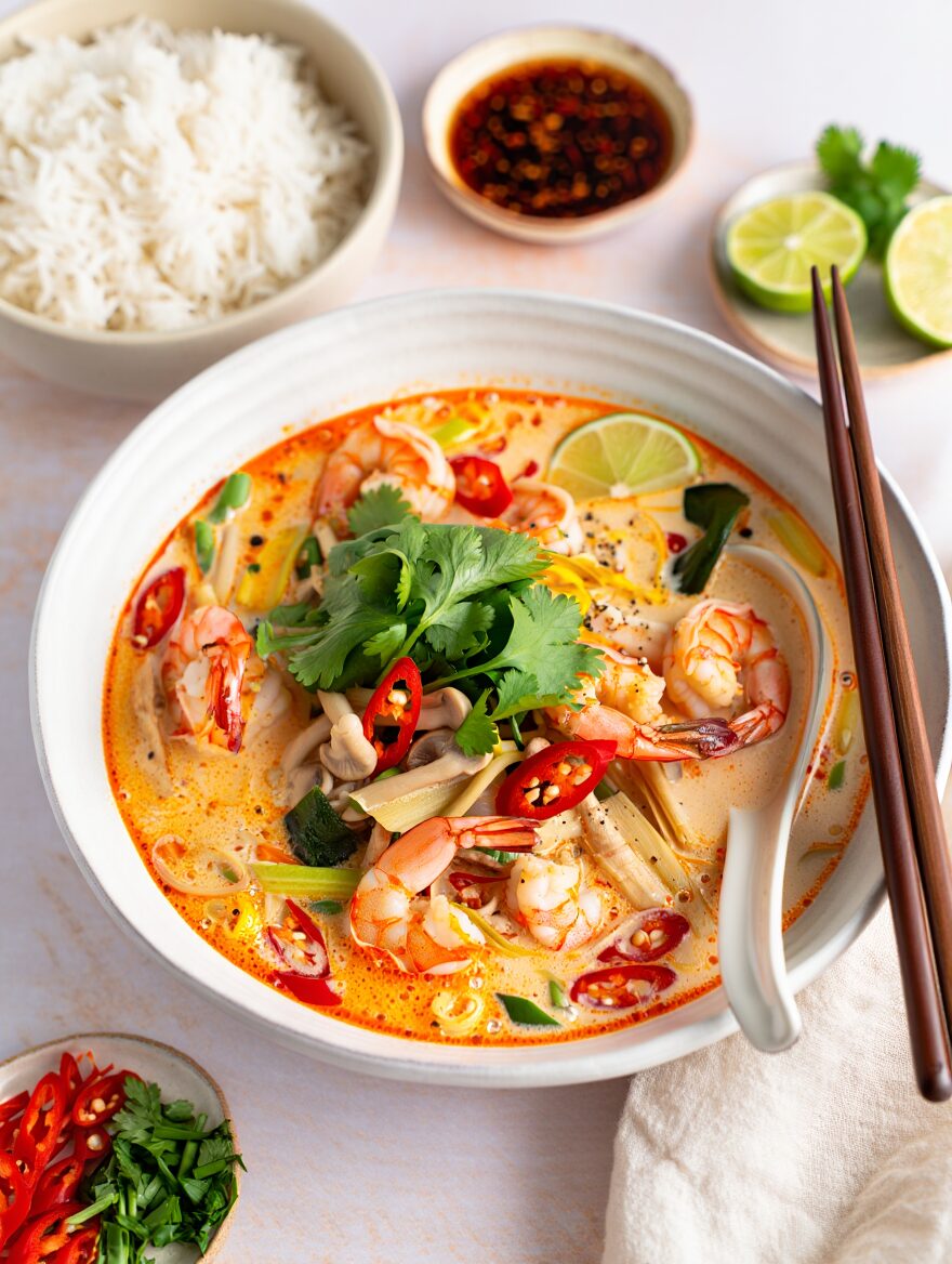 Tom Yum Shrimp Soup