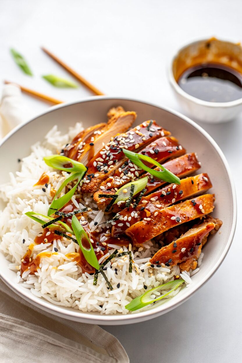Teriyaki Chicken Rice Bowls