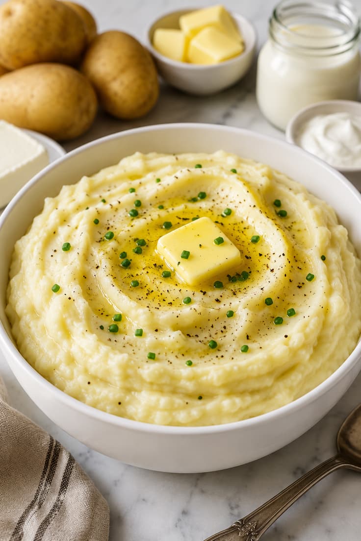 Make-Ahead Mashed Potatoes That Reheat Creamy